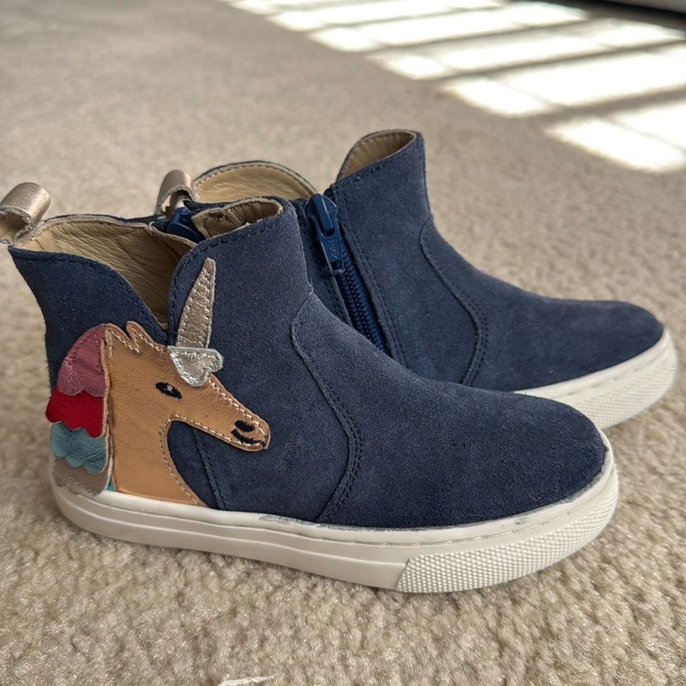 Mini Boden Unicorn Shoes